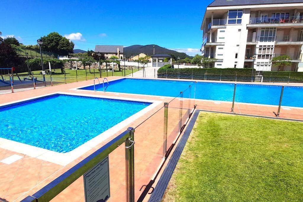 Apartamento Playa Foz Con Jardin Y Piscina Lejlighed Eksteriør billede